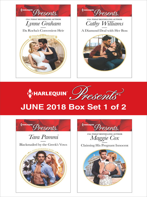 Title details for Harlequin Presents June 2018--Box Set 1 of 2 by Lynne Graham - Wait list